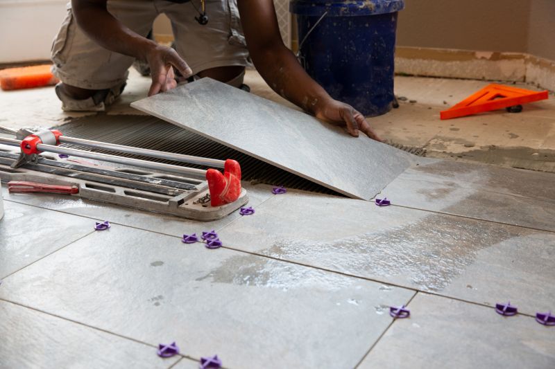 Products For Ceramic Tile Replacements in use