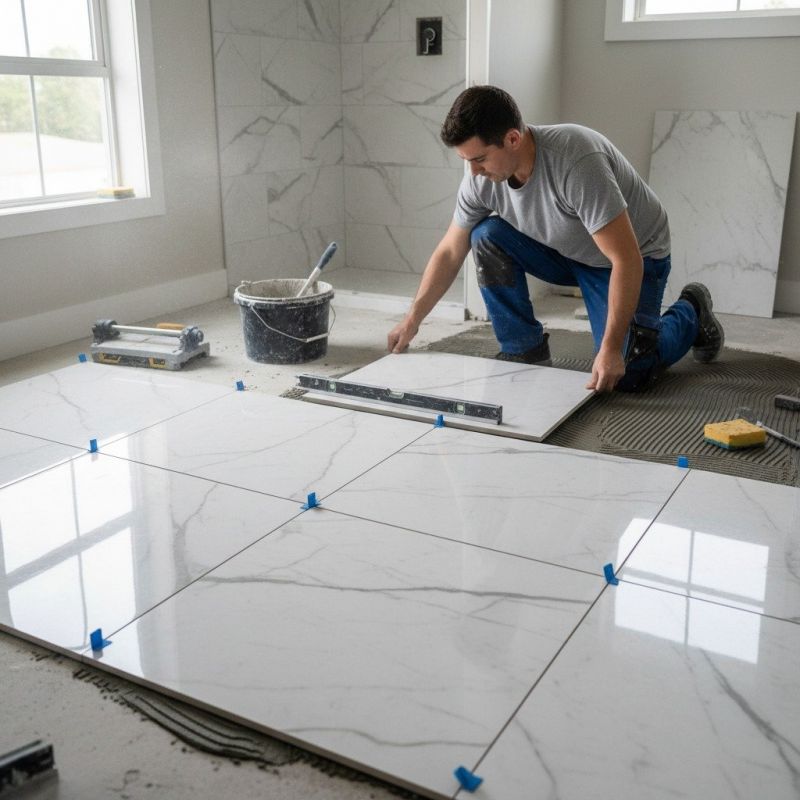 Slate Floor Installation in Alpharetta, GA