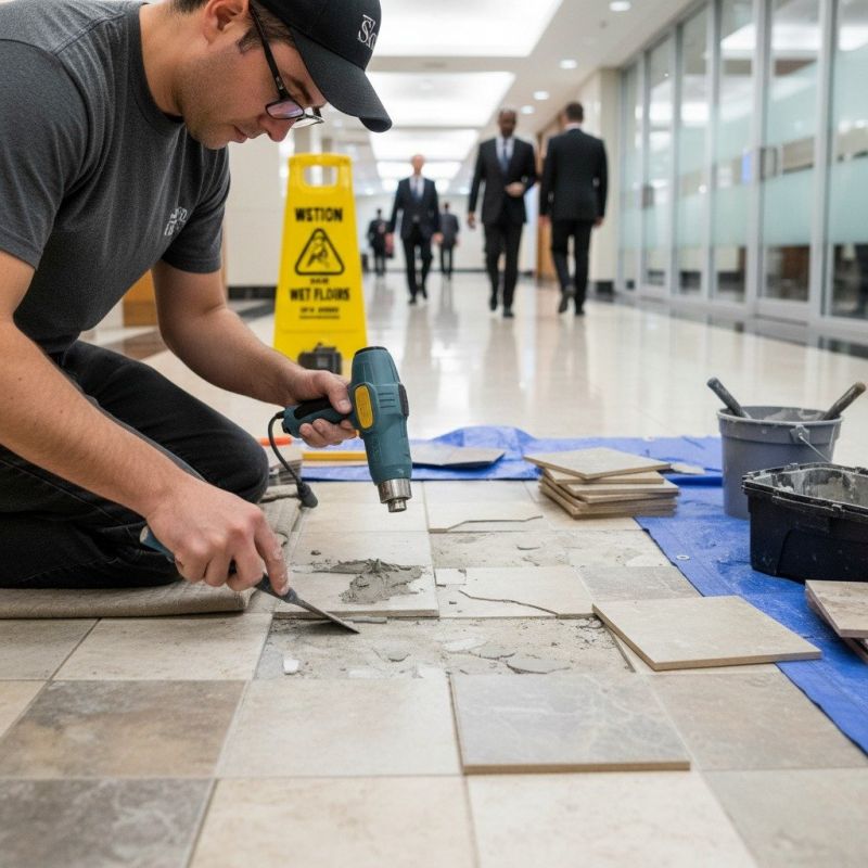 Local Ceramic Tile Replacement pros at work