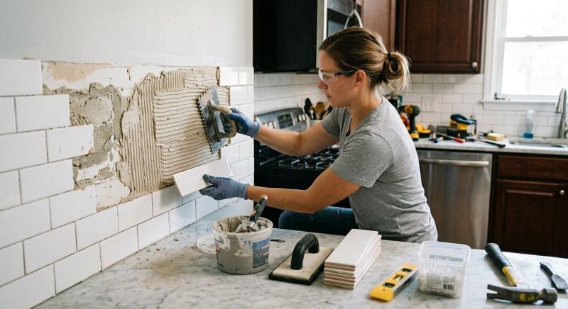 Ceramic Tile Replacement Service
